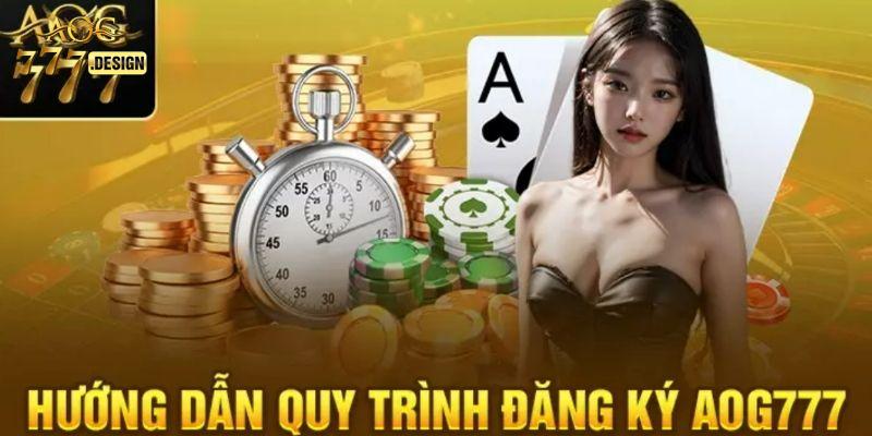 Truy cập đúng link khi đăng ký Aog777